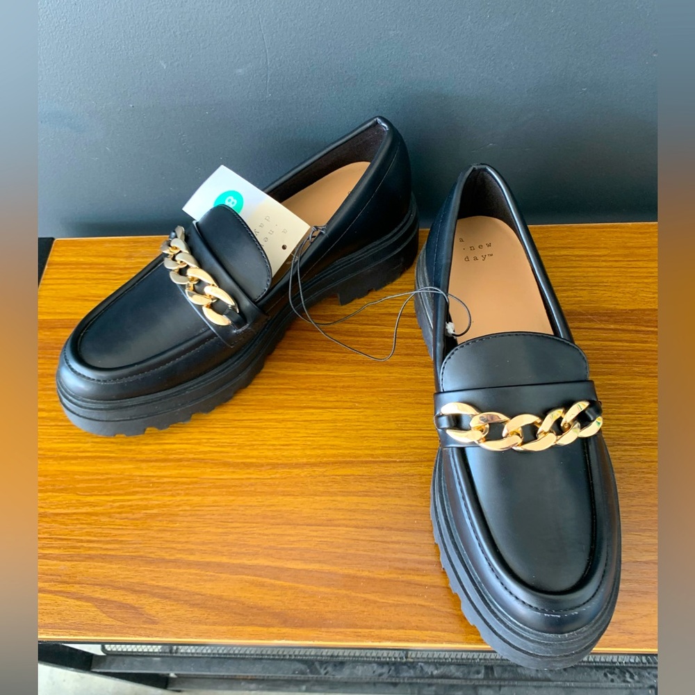 A NEW DAY - Matte Black Platform Shoes